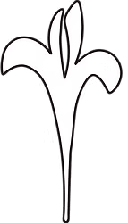 Símbolos de la bandera - Azucena